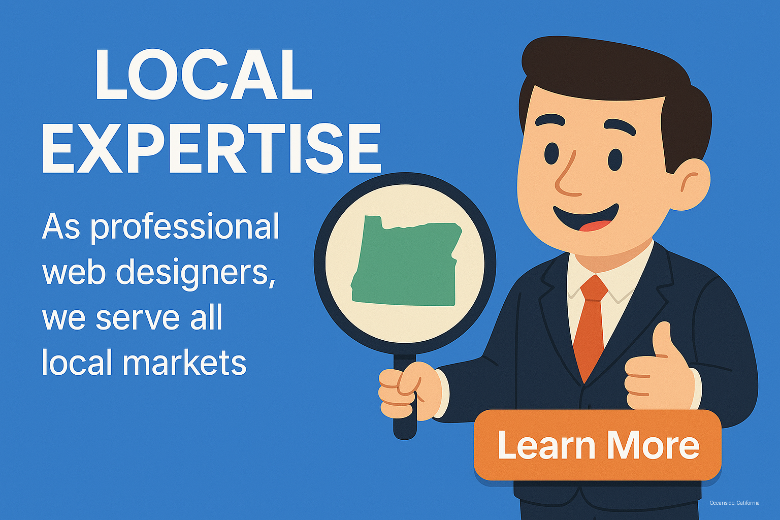 Local Oceanside, California Web Design
